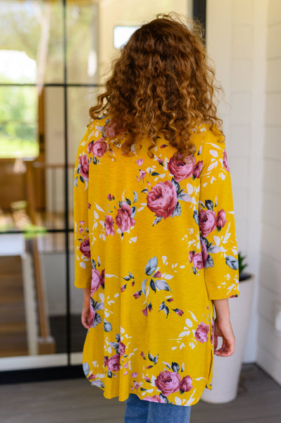 Cárdigan floral Grow As You Go