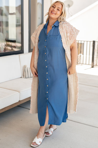 Harper Button Front Dress - ONLINE EXCLUSIVE!