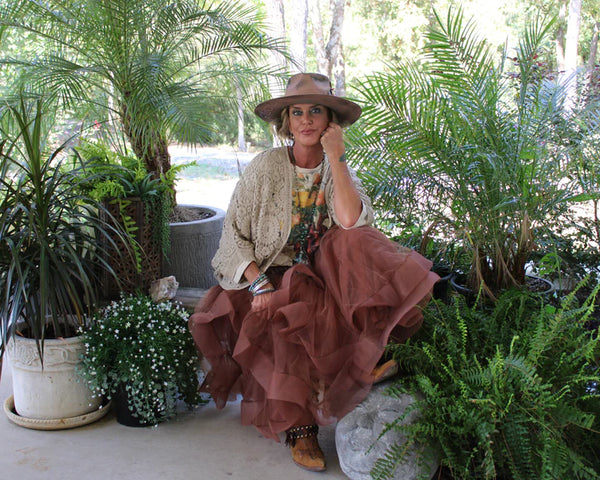 Ledger Ruffled Dreams Skirt by Jaded Gypsy