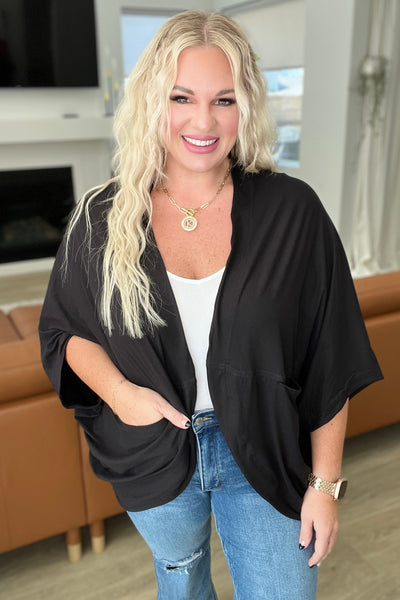 Cárdigan Cocoon para después del yoga