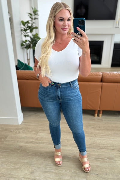 Daphne High Rise Skinny Judy Blue Jeans - ONLINE EXCLUSIVE!