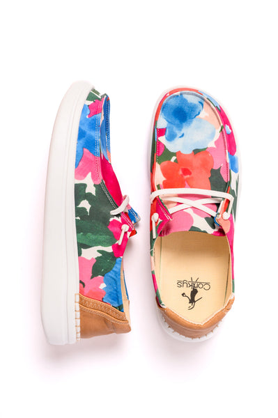 Zapatos Kayak 2 con diseño floral