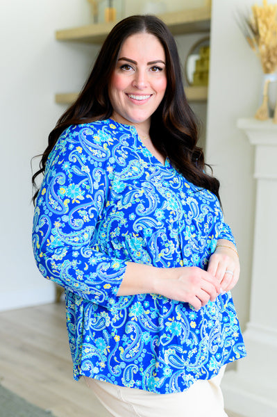 Top Babydoll Lizzy en cachemir real y menta