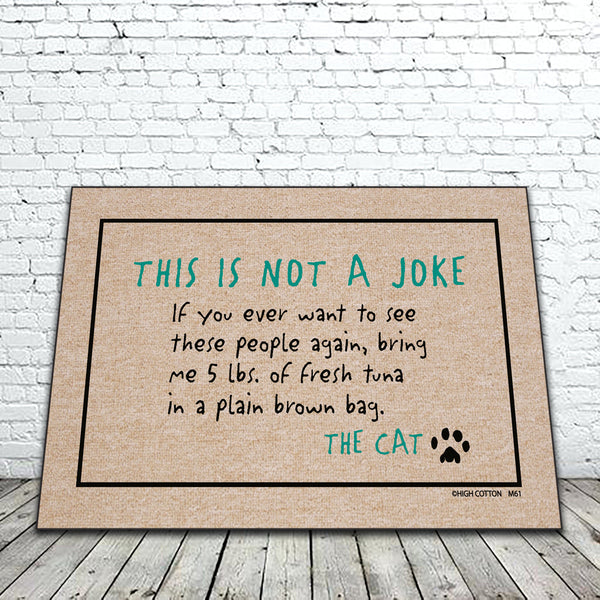 Funny & Snarky Doormats