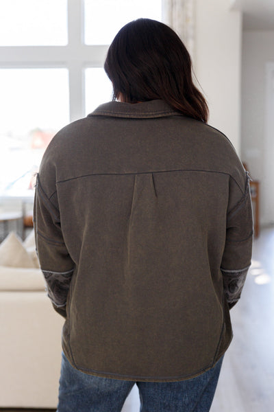 Suéter con lavado mineral Moonstone