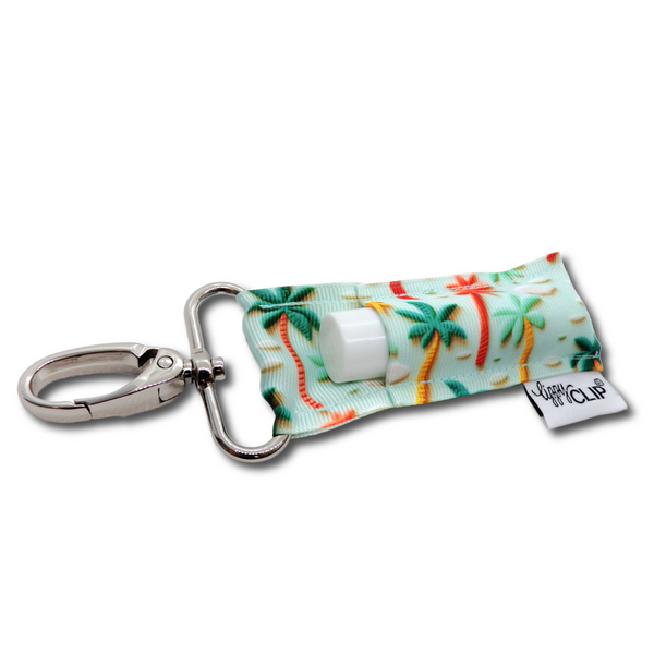 Palm Trees LippyClip® Lip Balm Holder