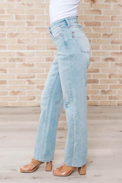 Parker High Rise 90's Straight Judy Blue Jeans - ONLINE EXCLUSIVE!