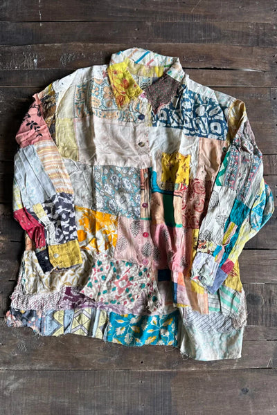 Blusa Catie Patchwork Sunrise de Jaded Gypsy