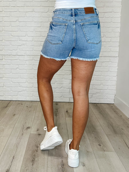 Pantalones cortos Stacy de corte alto y control