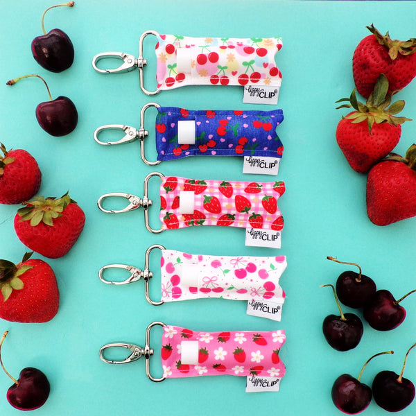 Berry Cute LippyClip® Lip Balm Holder
