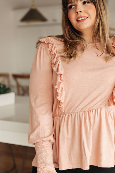 Sweet Confession Top In Blush - ONLINE EXCLUSIVE!