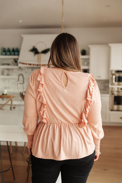 Sweet Confession Top In Blush - ONLINE EXCLUSIVE!