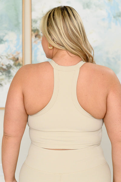 Top corto Sweet Thang en color concha