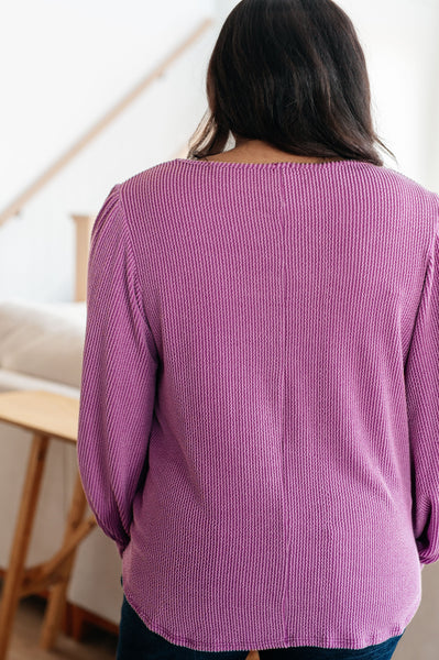 Top de mangas abullonadas "Fiel a tu palabra"