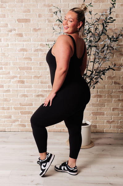 Way to Push Active Bodysuit in Black - ONLINE EXCLUSIVE!
