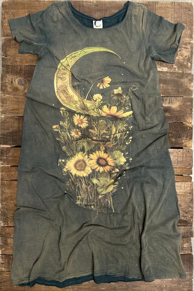 Dawny Moon Flower Dress by Jaded Gypsy