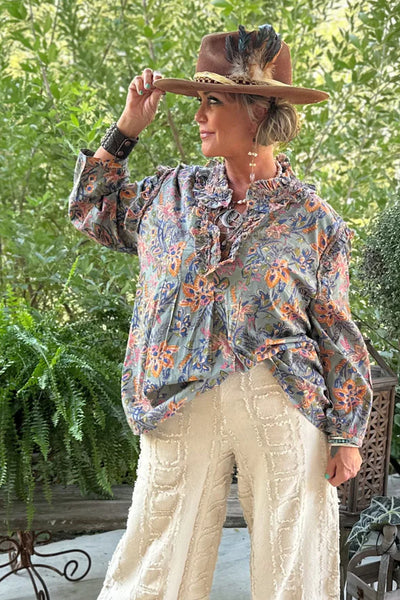 Blusa Lily Garden Stroll de Jaded Gypsy