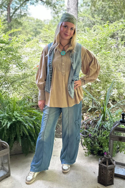 Top Erykah Harvest Treasures de Jaded Gypsy