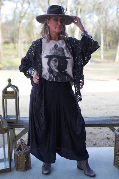 Maisy Black Out and About Pants by Jaded Gypsy