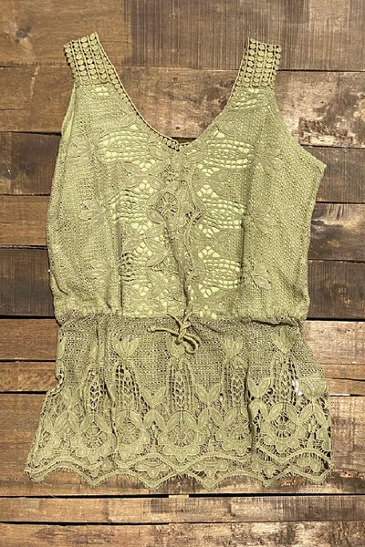 Dream Weaver Tunic - Olive by Jaded Gypsy