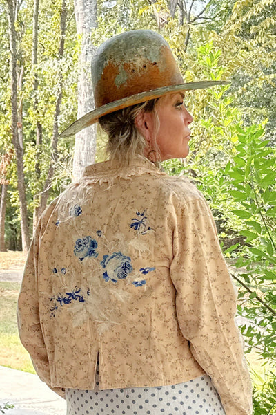 Chaqueta azul Flora de Jaded Gypsy