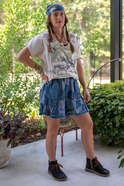 Top de pantorrilla Odetta Seasons Best de Jaded Gypsy