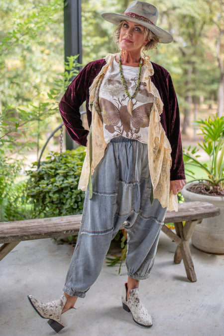 Effie Vintage Gardens Traveler Pants by Jaded Gypsy