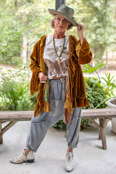 Janine Luna Cropped Harem Pants by Jaded Gypsy