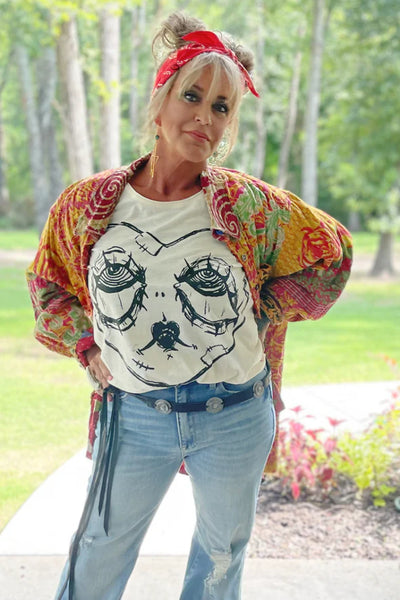 Camiseta Chaka Corazón Roto Danza de la Luna de Jaded Gypsy