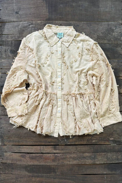 Blusa Collette Royal Garden de Jaded Gypsy