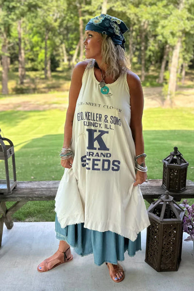 Vestido de tirantes Steffani Fruitful Endeavors Seedling de Jaded Gypsy