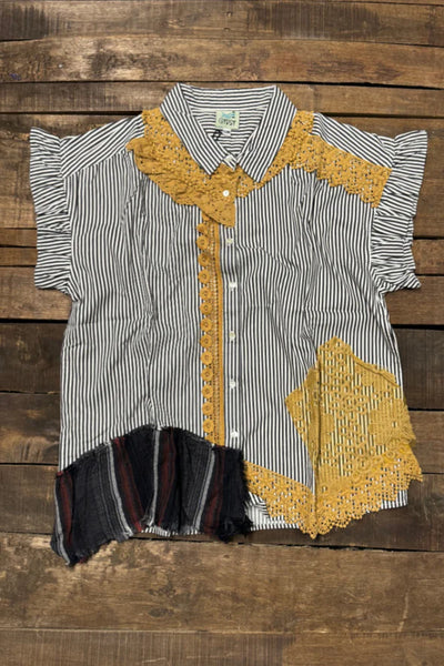 Top de rayas Gillian Love Letters de Jaded Gypsy