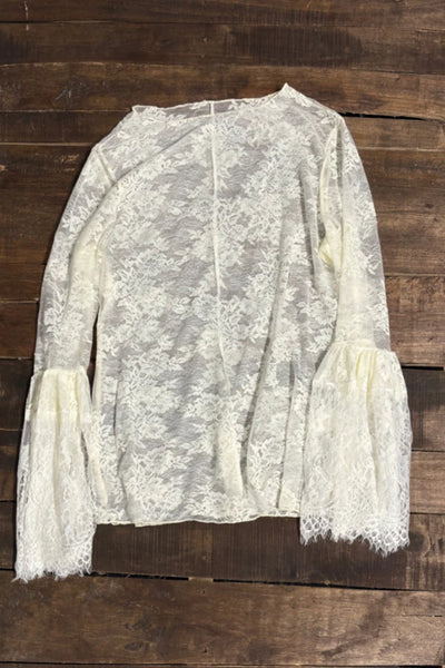 Blanche Garden Tea Lace Top by Jaded Gypsy - Multiple Colors!