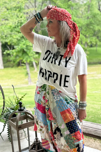 Top hippie sucio Keller de Jaded Gypsy