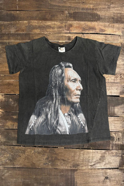 Chief Red Cloud Prairie Views Moon Dance T-Shirt by Jaded Gypsy