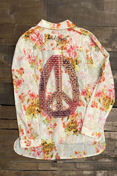 Bonita Peaceful Gardens Top by Jaded Gypsy