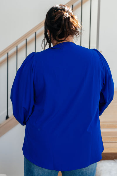 Blusa con mangas globo ¿Qué dices?