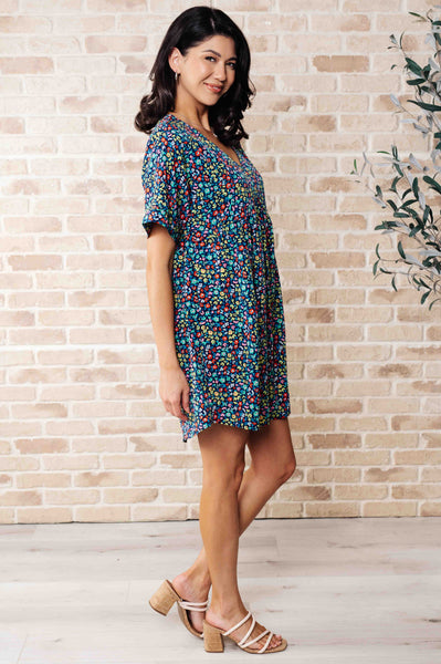 ¿A qué viene tanta prisa? Vestido floral - ¡EXCLUSIVO ONLINE!