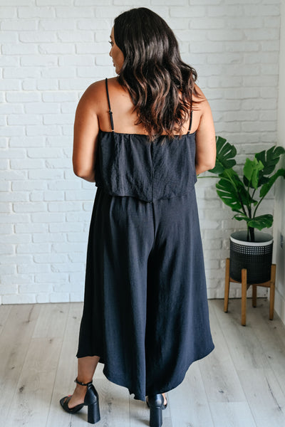 When All is Said and Done Spaghetti Strap Jumpsuit - ONLINE EXCLUSIVE!