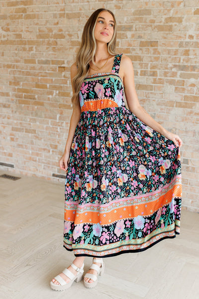 Vestido de verano floral con el que puedes contar