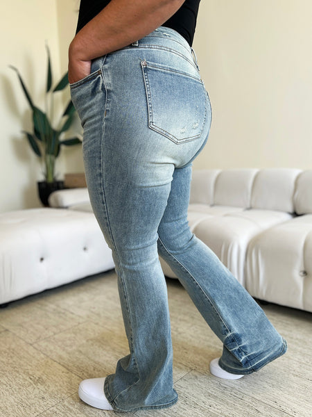 Dixie Hi-Rise Flare Judy Blue Jeans - ONLINE EXCLUSIVE!