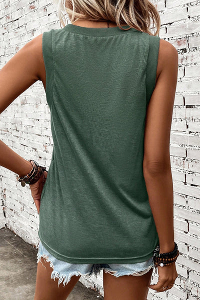 Trish US Flag V-Neck Tank - ONLINE EXCLUSIVE!