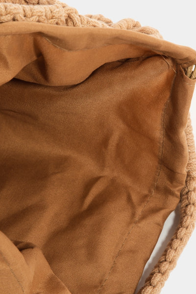 Fame Woven Handbag with Tassel - ONLINE EXCLUSIVE!