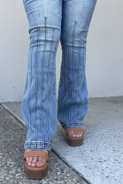 Vivian High Waisted Bootcut Judy Blue Jeans