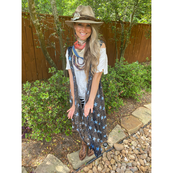 18552 Plumero de estrellas envejecido cristalino de A Rare Bird