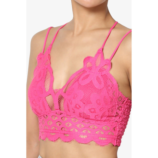Bralette festoneado de encaje Ella