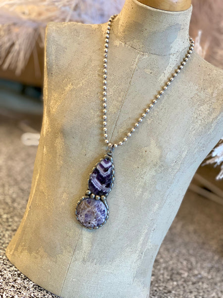 Chevron Totem Necklace by Art by Amy