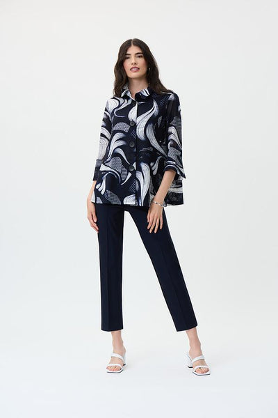 Ayla Swirl Shirt/Jacket by Joseph Ribkoff