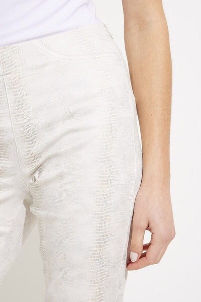 River Python Shimmer Ankle Pants by Joseph Ribkoff