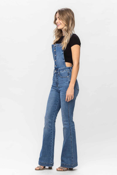 Whitney Hi-Rise Tummy Control Overalls by Judy Blue